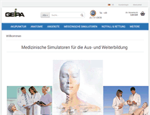 Tablet Screenshot of geipa.de